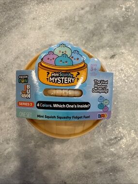 Mini Squishy Mystery Dumpling - Blue/Purple/Teal/Green
